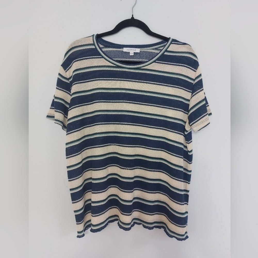 MYSTYLE XL striped tshirt